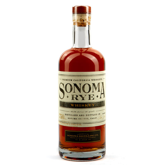 SONOMA DISTILLING CO. RYE WHISKEY 750 mL